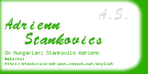 adrienn stankovics business card